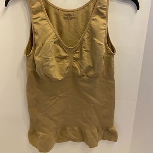 2x beige cami shaper nylon